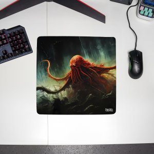 Podkładka Tilt PODKŁADKA POD MYSZ MYSZKĘ Cthulhu 30x30 TILT Duża Gamingowa Wodoodporna 2