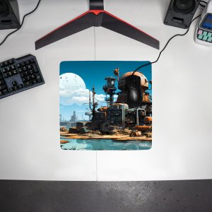 Podkładka Tilt DUŻA PODKŁADKA POD MYSZKĘ Planeta AI 30x30 TILT Duża XXL Na biurko 3