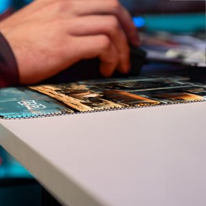 Podkładka Tilt DUŻA PODKŁADKA POD MYSZKĘ Planeta AI 30x30 TILT Duża XXL Na biurko 4