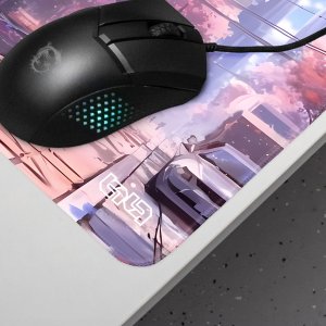 Podkładka Tilt PODKŁADKA POD MYSZ MYSZKĘ Sakura City 30x30 TILT Wytrzymała Prezent Duża 5