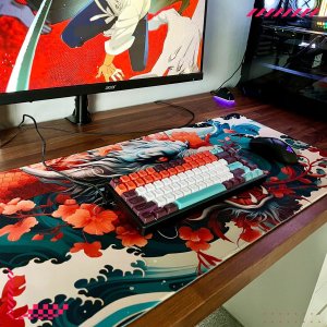 Podkładka Tilt PODKŁADKA POD MYSZ MYSZKĘ Sakura City 30x30 TILT Wytrzymała Prezent Duża 7