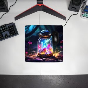 Podkładka Tilt PODKŁADKA POD MYSZKĘ XXL Leśny Eliksir 30x30 TILT Duża Antypoślizgowa XXL 3