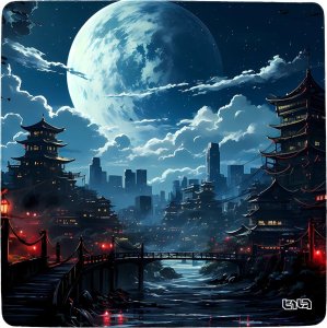 Podkładka Tilt PODKŁADKA POD MYSZKĘ XXL Dwa Światy 30x30 TILT Na biurko Duża Gamingowa 7