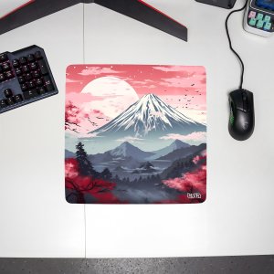 Podkładka Tilt PODKŁADKA POD MYSZ MYSZKĘ Japoński Las 30x30 TILT Na biurko Antypoślizgowa 2