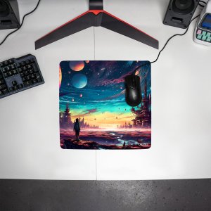 Podkładka Tilt DUŻA PODKŁADKA POD MYSZKĘ Kosmiczne Odkrycia 30x30 TILT Wytrzymała 3