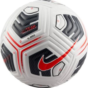 Nike Piłka nożna Nike Academy Plus biało-czarno-pomarańczowa FZ2979 100 5 1