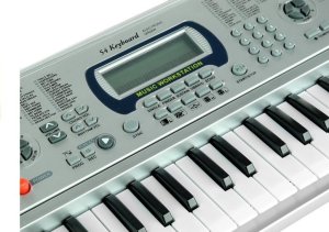 LeanToys Keyboard MQ5407 Organy 54 Klawisze LCD Ładowarka LEAN Toys 3