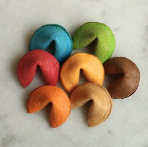 MagiaCiast Chińskie Ciasteczka z wróżbą Dziękuję dla gości Ciasteczka Szczęścia 100szt 5