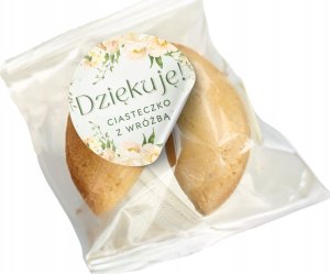 MagiaCiast Chińskie Ciasteczka z wróżbą Dziękuję dla gości Ciasteczka Szczęścia 100szt 7