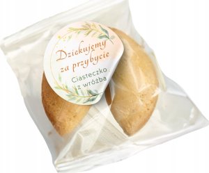 MagiaCiast Chińskie Ciasteczko Szczęścia z Wróżbą Podziękowanie za Przybycie 100 szt 13