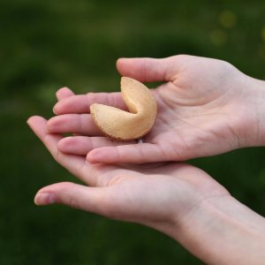 MagiaCiast Chińskie Ciasteczko Szczęścia z Wróżbą Podziękowanie za Przybycie 100 szt 6