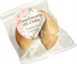 MagiaCiast Ciasteczka z Wróżbą Komplementy dla Ciebie Chińskie Ciastka z Wróżbą 100 12