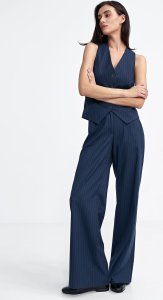 Nife Kamizelka klasyczna, prążek - granat - KA07 (kolor granat, rozmiar 36) 3