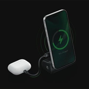 Energea Energea Uchwyt do robienia zdjęć z wbudowanym powerbankiem Magear Magcam Grip czarny/black MagSafe PG-MCG5K-BLK 6