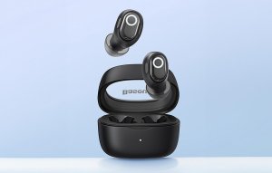 Słuchawki Baseus Bezprzewodowe słuchawki dokanałowe TWS Baseus Bowie WM02 (czarne) OS 10