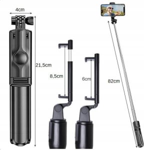 Selfie stick Izoxis Kijek do selfie/ statyw + pilot Izoxis 23518 3