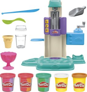 Play-Doh PLAY-DOH playset rainbow swirl ice cream 11