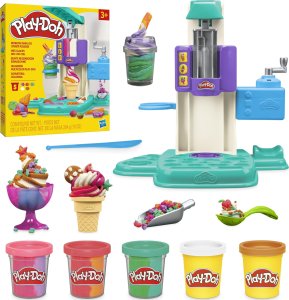 Play-Doh PLAY-DOH playset rainbow swirl ice cream 12