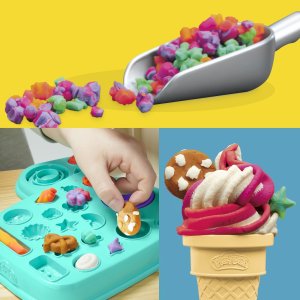 Play-Doh PLAY-DOH playset rainbow swirl ice cream 18