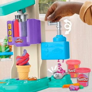 Play-Doh PLAY-DOH playset rainbow swirl ice cream 8