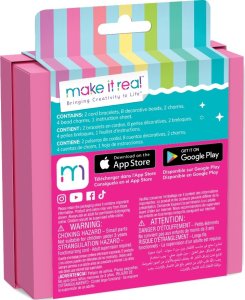 Make it real MAKE IT REAL Zestaw Bransoletek Pretty in Pink, zabawka kreatywna 10