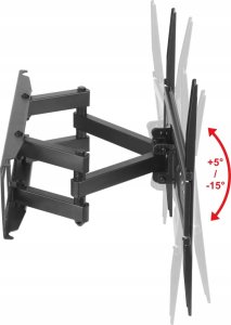 VETOUSON Extra Mocny Uchwyt do Telewizora 25-70 cali VX-500 Wieszak TV Obrotowy 4