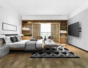 VETOUSON Extra Mocny Uchwyt do Telewizora 25-70 cali VX-500 Wieszak TV Obrotowy 7