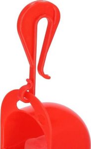 Springos Butelka na wodę dla psa, kota z poidełkiem, turystyczna 500 ml bidon czerwony UNIWERSALNY 8