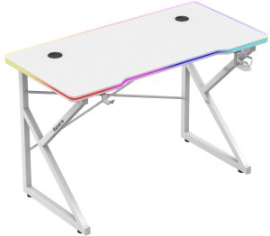 Biurko Huzaro Hero 1.7 RGB White Białe 120 cmx60 cm 1