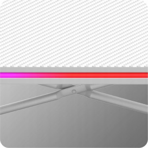 Biurko Huzaro Hero 1.7 RGB White Białe 120 cmx60 cm 8