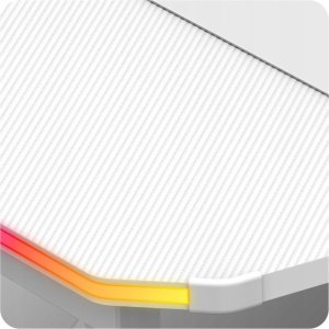 Biurko Huzaro Biurko gamingowe Huzaro Hero 4.8 White RGB 10