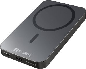 Powerbank Sandberg Mag Wireless Powerbank5000ALU 1