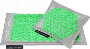 4fizjo ECO MATA do akupresury z łuskami gryki i kokosem grey/green grey/green 2