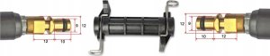 Rosfix ADAPTER ZŁĄCZE DO ŁĄCZENIA WĘŻY CLICK KARCHER SERIA K K2 K3 K4 K5 K6 K7 2