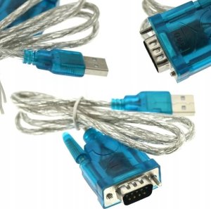 Kabel USB Rosfix KABEL KONWERTER ADAPTER USB NA RS232 (PORT COM) DO DRUKAREK KAS FISKALNYCH 1