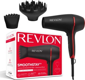 Suszarka Revlon Revlon Smoothstay Coconut Oil RVDR5317E fén na vlasy, 2000 W, 2 rychlosti, 3 teploty, černá 1