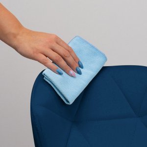 Krzesło biurowe Szchara Fotel obrotowy regulowany KRZESŁO BIUROWE welurowe pikowane nowoczesne 11