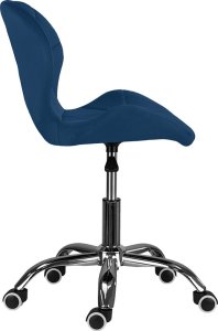 Krzesło biurowe Szchara Fotel obrotowy regulowany KRZESŁO BIUROWE welurowe pikowane nowoczesne 9