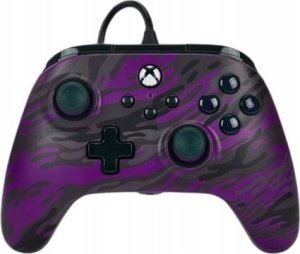 Pad PowerA PowerA Advantage Wired Controller, Purple Camo, Xbox 1