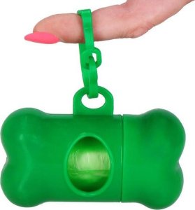 Springos Worki na odchody psa 432 szt. woreczki na psie odchody z etui 24 rolki, zielone UNIWERSALNY 4