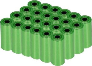 Springos Worki na odchody psa 432 szt. woreczki na psie odchody z etui 24 rolki, zielone UNIWERSALNY 9