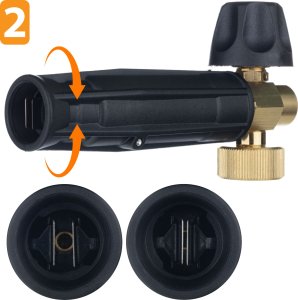 Myjka ciśnieniowa Rosfix PIANOWNICA 1000ML 1L DO PIANY MYJKI CIŚNIENIOWEJ KARCHER NILIFSK 1/4F 4