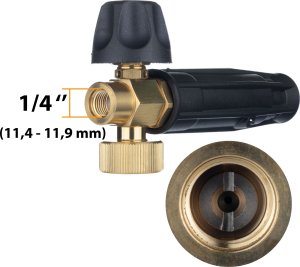 Myjka ciśnieniowa Rosfix PIANOWNICA 1000ML 1L DO PIANY MYJKI CIŚNIENIOWEJ KARCHER NILIFSK 1/4F 6