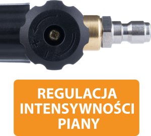 Myjka ciśnieniowa Rosfix KOMPLET DUŻA PIANOWNICA LANCA PIANY DO MYJKI SZYBKOZŁĄCZKA 1/4 1L 200BAR 3