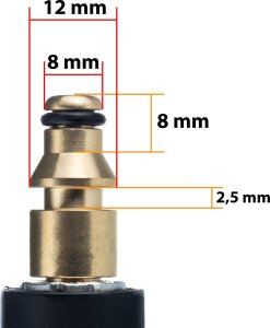 Rosfix WĄŻ PRZEDŁUŻKA HQ 10M CLICK CONNECT MYJKA CIŚNIENIOWA STHIL NILFISK GERNI 3