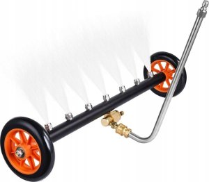 Rosfix ZESTAW LANCA DO MYCIA PODWOZIA NA KÓŁKACH SZYBKOZŁĄCZKA 1/4 7 OTWORÓW DYSZ 2