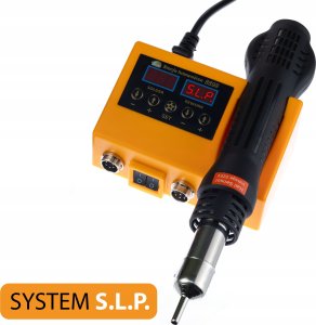 Rosfix STACJA LUTOWNICZA 2W1 LUTOWNICA HOT-AIR ROSFIX ORANGE HUSKY MOC 660W+SPOIWA 11