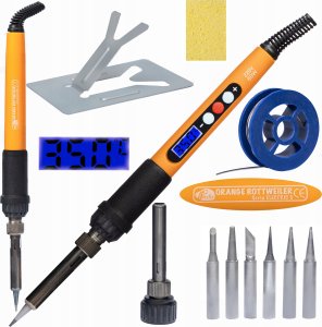 Rosfix ZESTAW LUTOWNICA PRECYZYJNA Z WYŚWIETLACZEM 6X GROTY WYPALANIE DREWNA HQ 2