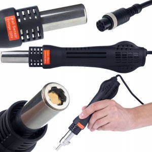 Rosfix ZESTAW STACJA LUTOWNICZA 2W1 ROSFIX ORANGE HUSKY MOC 660W SPOIWA KIT MINI 7