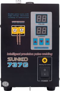 Rosfix ZGRZEWARKA IMPULSOWA DO AKUMULATORÓW OGNIW 737+TAŚMA NIKLOWANA 8X0,15MM 1MB 4